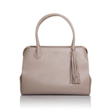 MAGDALEIN TAUPE WITH ZIPPER CLOSURE lolaandlo